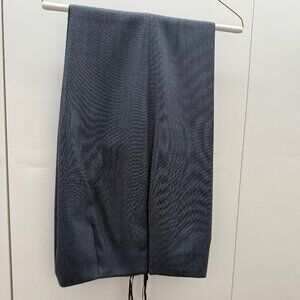 Jones New York Gray 100% Wool Lined Widelegged Tousers